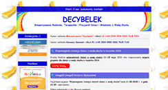 Desktop Screenshot of decybelek.pl